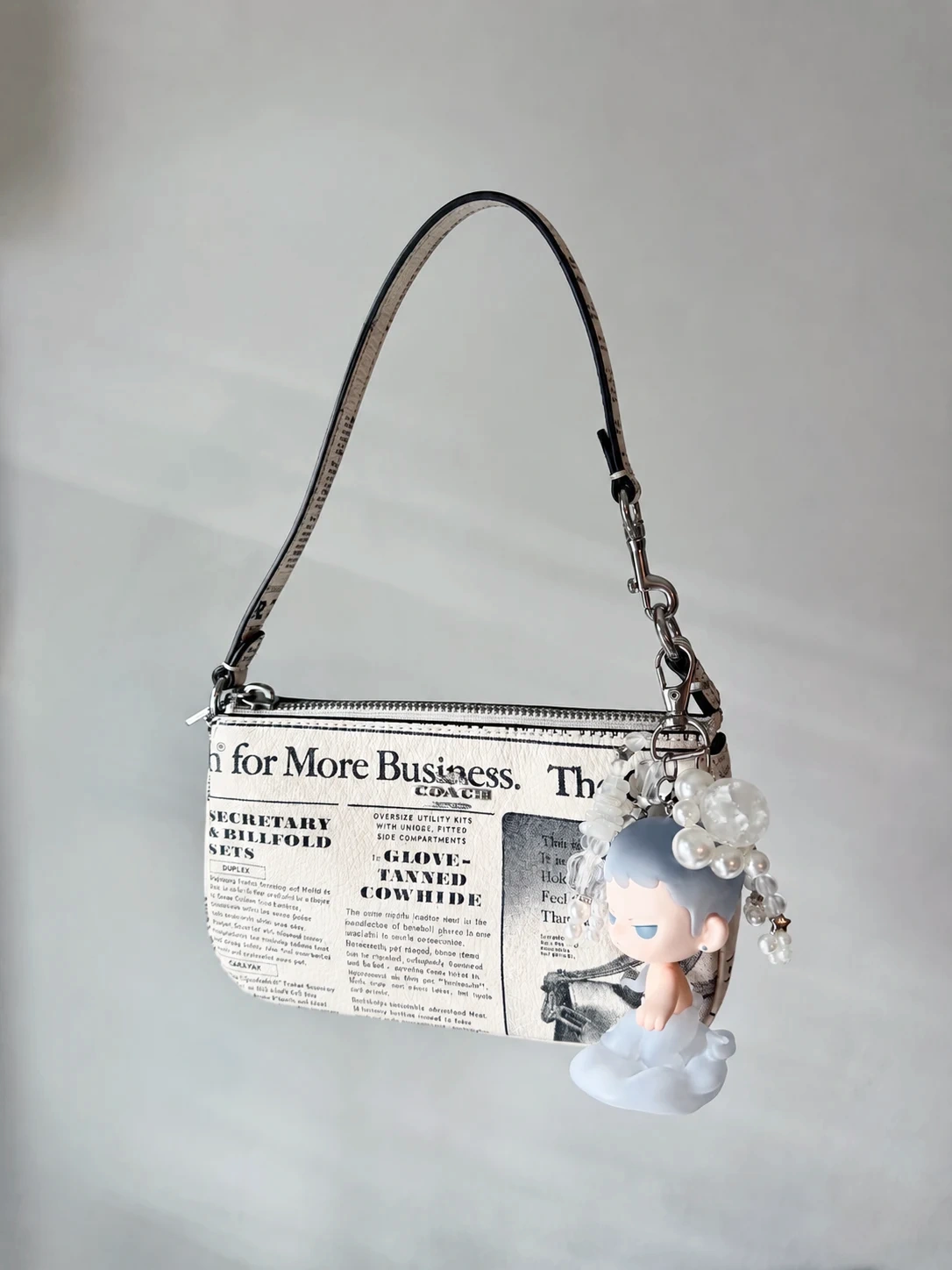 Angel Aura Custom Bag Charm — Sea of Oblivion